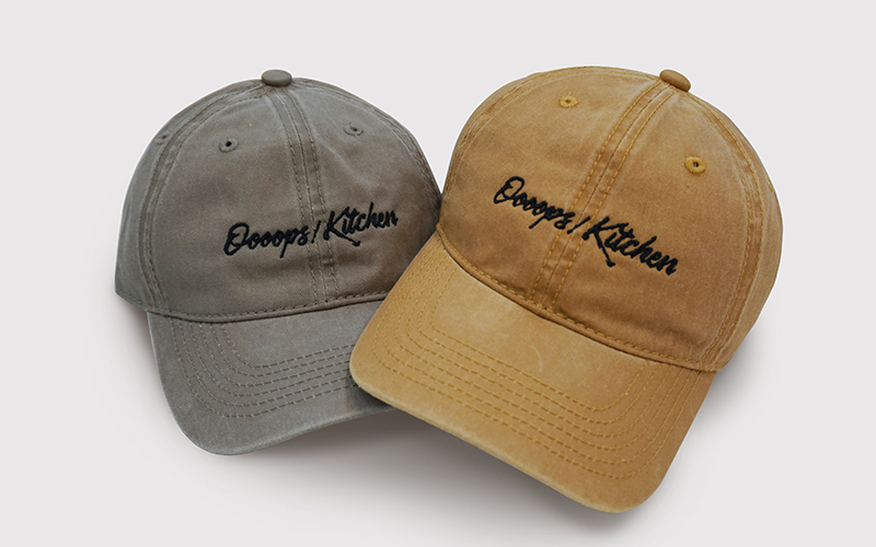 客製範例-自備品電繡-老帽刺繡